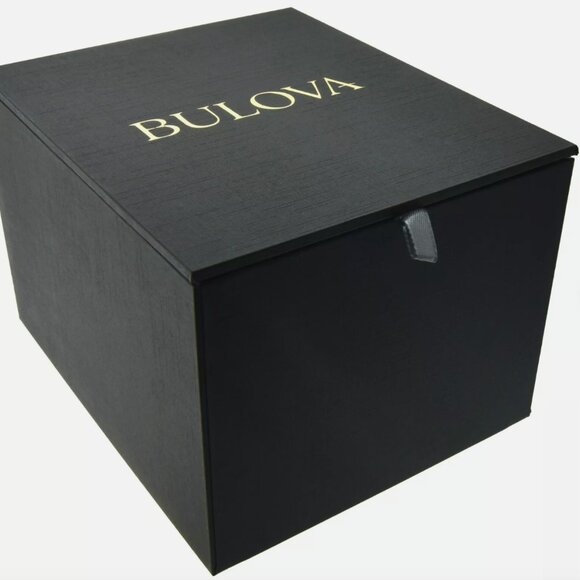 Bulova Diamond Dial Silver Women\'s Watch
